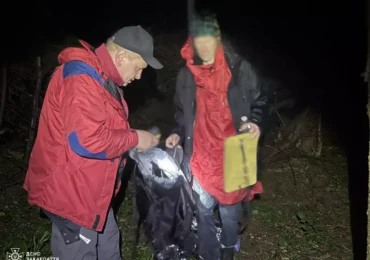 Гірські рятувальники Рахівщини віднайшли чоловіка, який чотири дні блукав у Карпатах