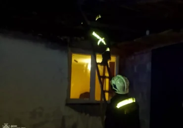 На Тячівщині вогнеборці ліквідували пожежу в житловому будинку