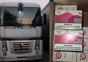 У пункті пропуску «Ужгород» у вантажівці виявили партію рідин для електронних сигарет