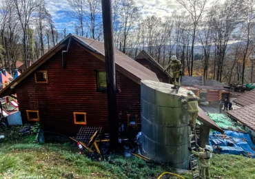 На Мукачівщині рятувальники запобігли знищенню готельного комплексу під час пожежі