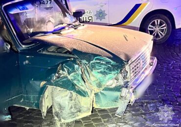 В Ужгороді притягнули до відповідальності нетверезого водія, який вчинив ДТП