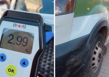 В Ужгороді пʼяний водій скоїв ДТП