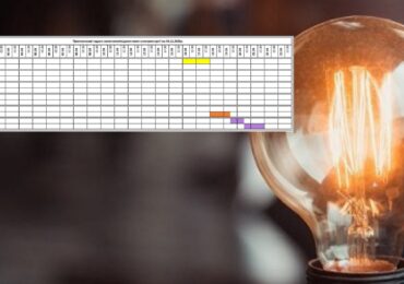 Графік вимкнення електроенергії на Закарпатті 6 листопада