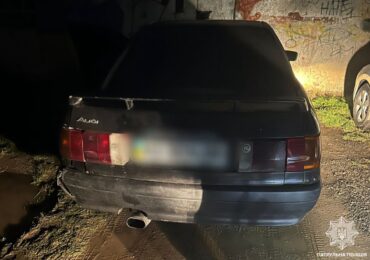 На Закарпатті патрульні виявили нетверезого водія