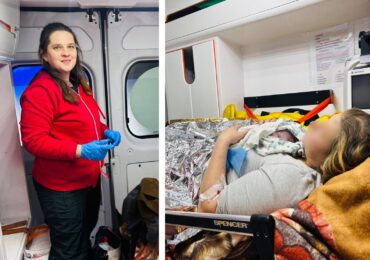 Стрімкі пологи на Рахівщині: у Лазещині дівчинка народилася в автомобілі "швидкої"