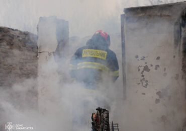 Унаслідок пожежі в мікрорайоні Горяни міста Ужгород загинув чоловік