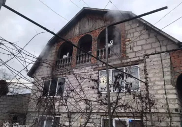 Вогнеборці Тячівщини ліквідували пожежу в житловому будинку