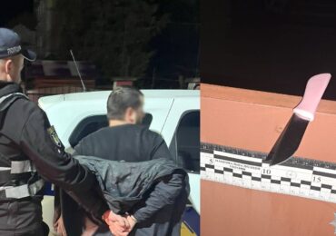 У Виноградові чоловік напав на жінку з ножем