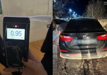 На Ужгородщині виявили нетверезого водія