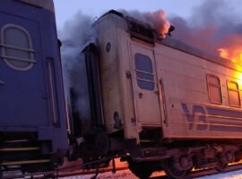 На Харківщині росія атакувала пасажирський потяг «Барвінкове — Львів — Чоп»