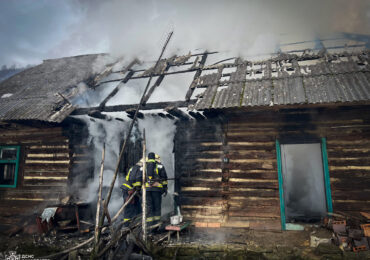 На Ужгородщині під час пожежі загинув 72-річний чоловік