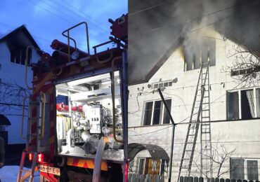 На Хустщині вогнеборці ліквідували пожежу в житловому будинку