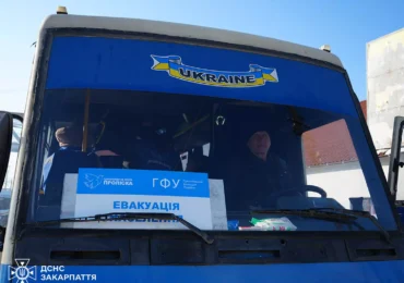 До Мукачева прибули два евакуаційні потяги з Дніпропетровської області