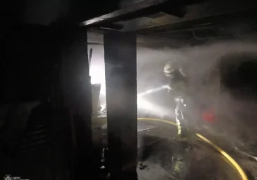 Вогнеборці Берегівщини ліквідували пожежу у гаражі