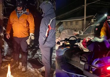 Гірські рятувальники допомогли двом чоловікам, які заблукали в горах