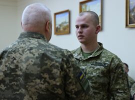 Прикордонника Чопського загону відзначили державною нагородою