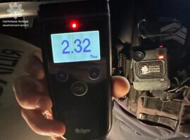 В Ужгороді притягнули до відповідальності нетверезого водія