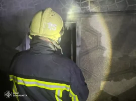 Рятувальники ліквідували пожежу в підвалі житлового будинку