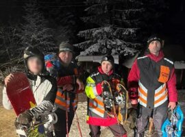 Гірські рятувальники знайшли підлітка, який заблукав на Драгобраті