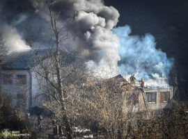 На Тячівщині вогнеборці ліквідували пожежу в житловому будинку