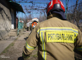 В Ужгороді через спалювання сухої трави ледь не згоріла господарська споруда