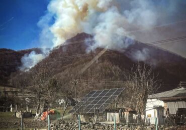 На Закарпатті за вихідні сталося три пожежі в лісових масивах