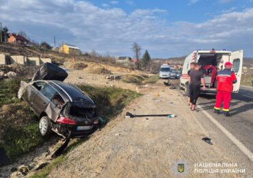 У ДТП на Берегівщині загинув водій легковика