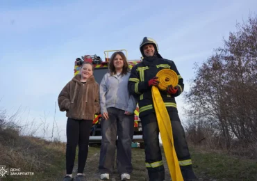 На Ужгородщині пильність підлітків допомогла запобігти поширенню пожежі