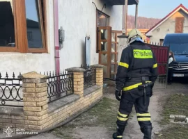 У Великому Березному рятувальники запобігли знищенню житлового будинку