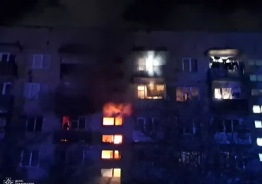 На Тячівщині вогнеборці врятували чоловіка під час пожежі у квартирі