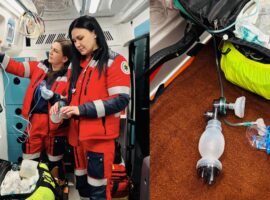 У Берегові медики екстренки врятували 10-місячну дитину зі стороннім тілом у дихальних шляхах