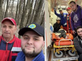Півтора кілометра через ліс: на «Червоній горі» медики пішки діставалися до травмованого велосипедиста