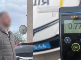 У Мукачеві виявили нетверезого водія