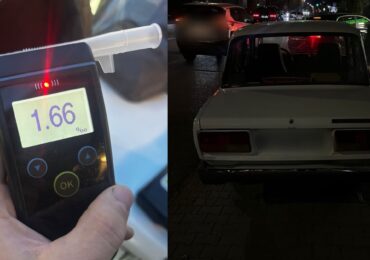 В Ужгороді виявили нетверезого водія