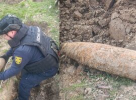 На Ужгородщині піротехніки знешкодили артилерійський снаряд часів Другої світової війни