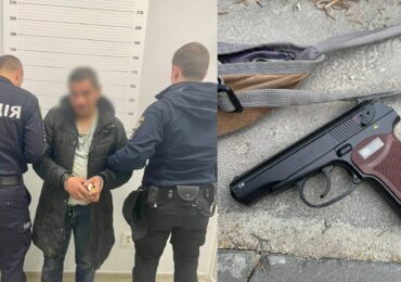 Стріляв по вікнах драмтеатру: в Ужгороді затримали зловмисника