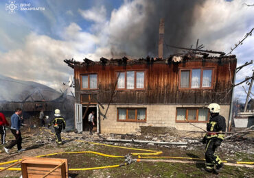 На Міжгірщині вогнеборці ліквідували значну пожежу