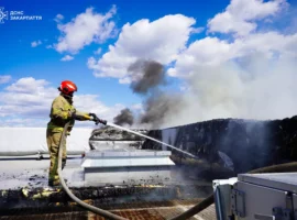 Пожежу на будівництві в Баранинцях ліквідували за 30 хвилин