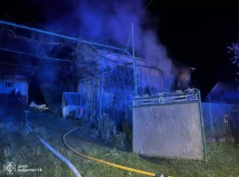 На Тячівщині під час пожежі загинули двоє людей