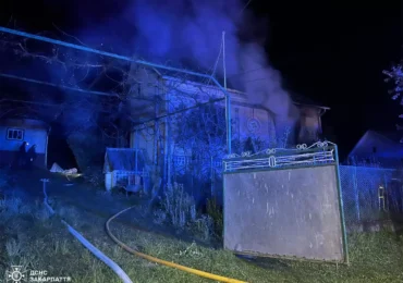 На Тячівщині під час пожежі загинули двоє людей