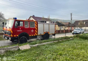 Рятувальники ліквідували пожежу житлового будинку в с. Сімерки
