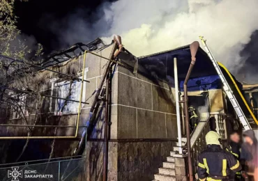 Вогнеборці Хустщини ліквідували пожежу в житловому будинку