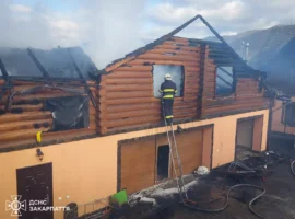 Вогнеборці Ужгородщини запобігли знищенню житлового будинку