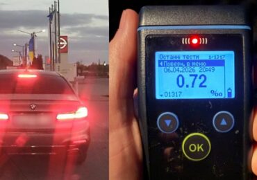 У Мукачеві виявили нетверезого водія