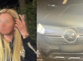 Нетвереза водійка спричинила ДТП та втекла від патрульних в Ужгороді