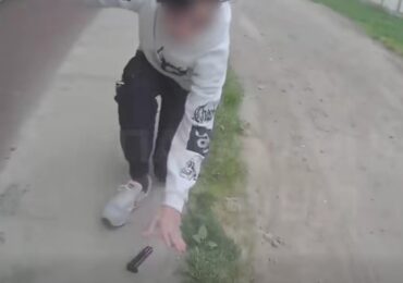 Патрульні опублікували момент затримання учня, який відкрив стрілянину в ліцеї Чопа