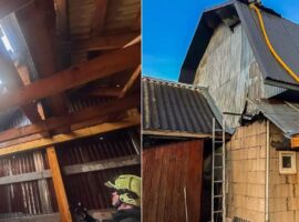 Вогнеборці Хустщини запобігли перекиданню вогню на житловий будинок та літню кухню