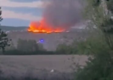 На сміттєзвалищі у Барвінку сталася масштабна пожежа