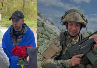 Хустщина зустріла військового, який повернувся з полону