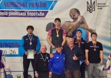 Мукачівець здобув «срібло» чемпіонату України U20 з боротьби